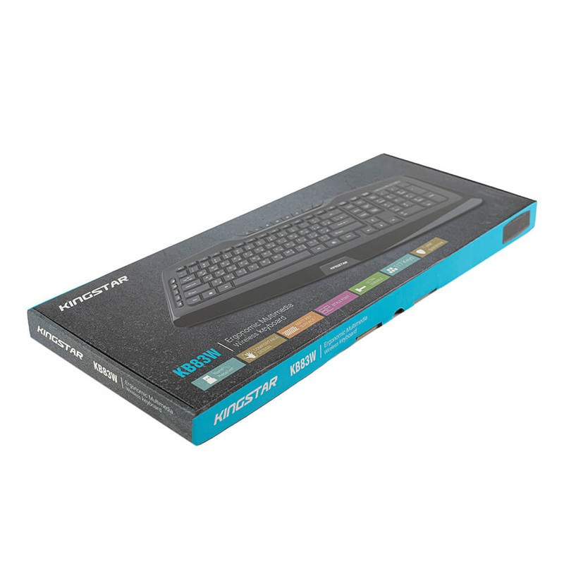 کیبورد بی سیم کینگ استار KB83W