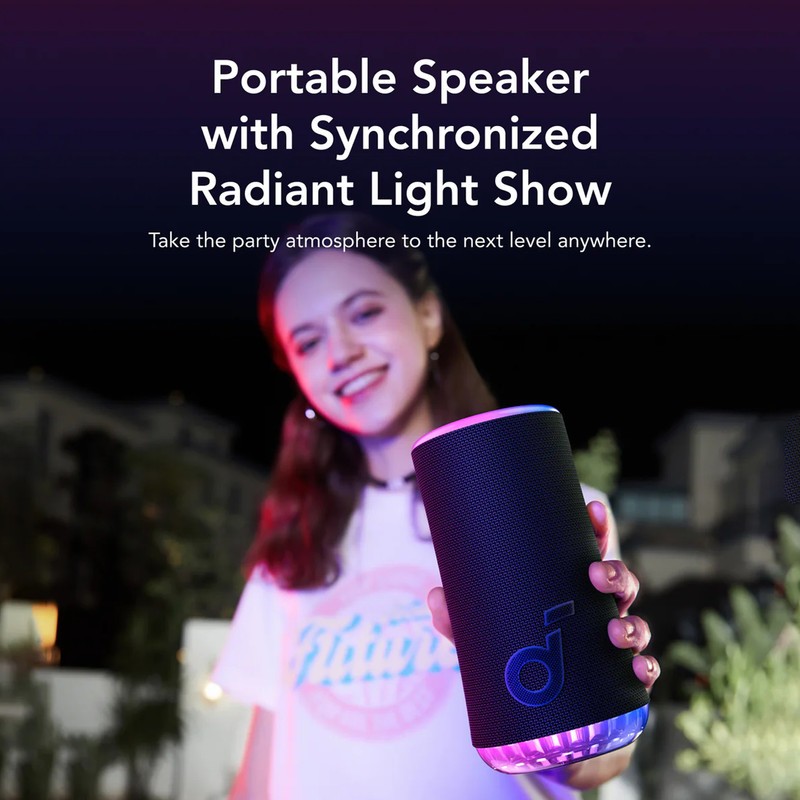 اسپیکر بلوتوثی قابل حمل انکر Anker Soundcore Glow A3166011