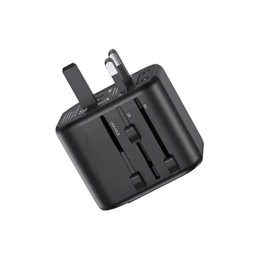 شارژر دیواری یوسمز مدل Usams US-CC173 با دو خروجی USB و توان 12 وات