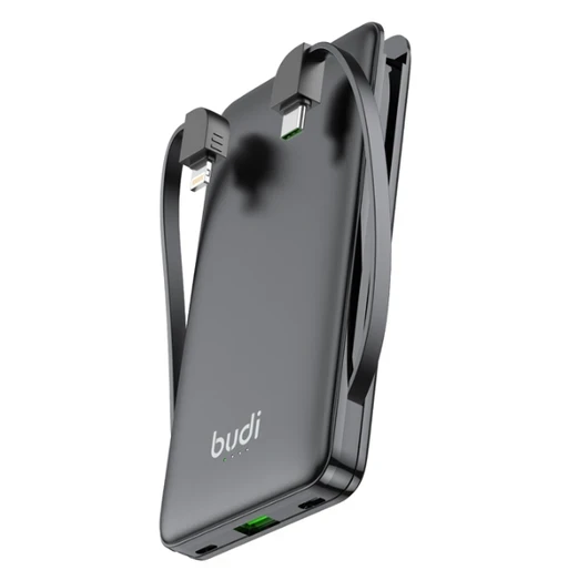 پاوربانک  20 وات بودی مدل Budi PB088B ظرفیت  10000 میلی آمپر ساعت