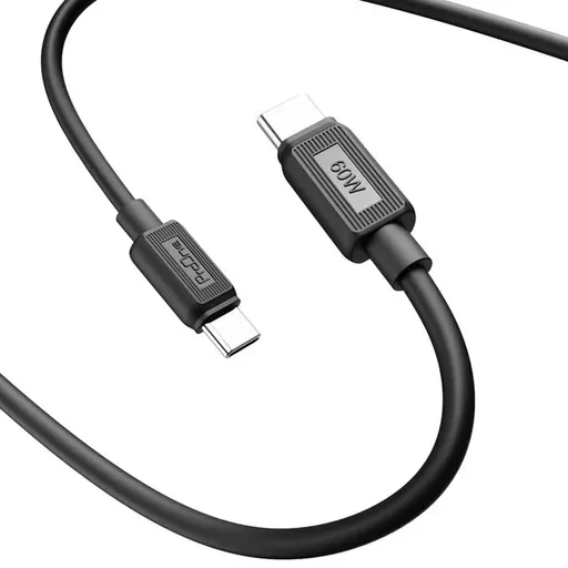 کابل شارژ USB-C به USB-C پرووان مدل ProOne PCC127 توان 60 وات طول 1 متر