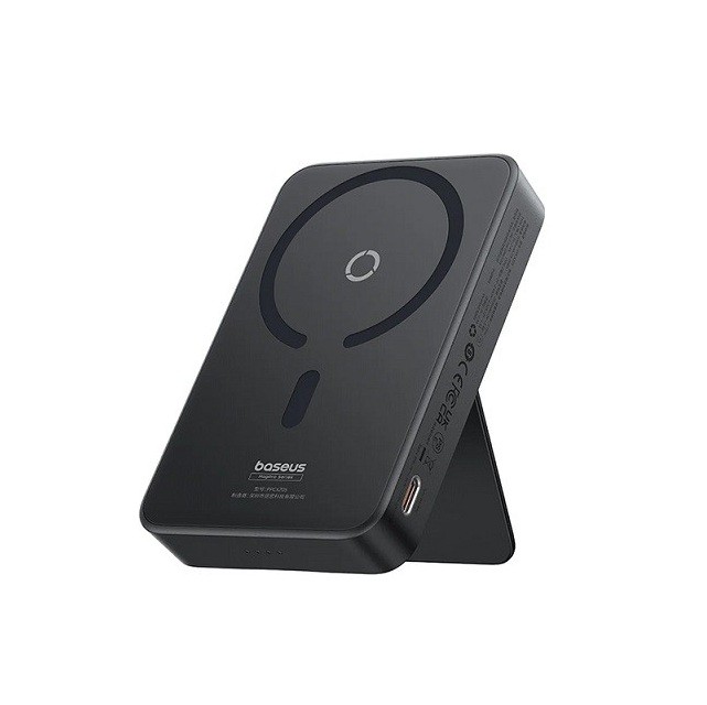 پاوربانک باسئوس مدل Baseus MagPro Magnetic Bracket Wireless Fast Charge با ظرفیت 5000 میلی آمپر ساعت و توان 20 وات