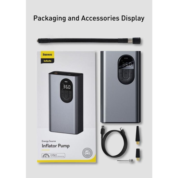 پمپ باد باسئوس Energy Source Inflator Pump CRCQB02