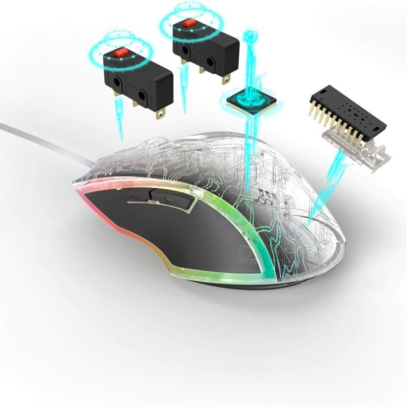 ماوس گیمینگ با سیم یوریج مدل Reaper 220 Illuminated