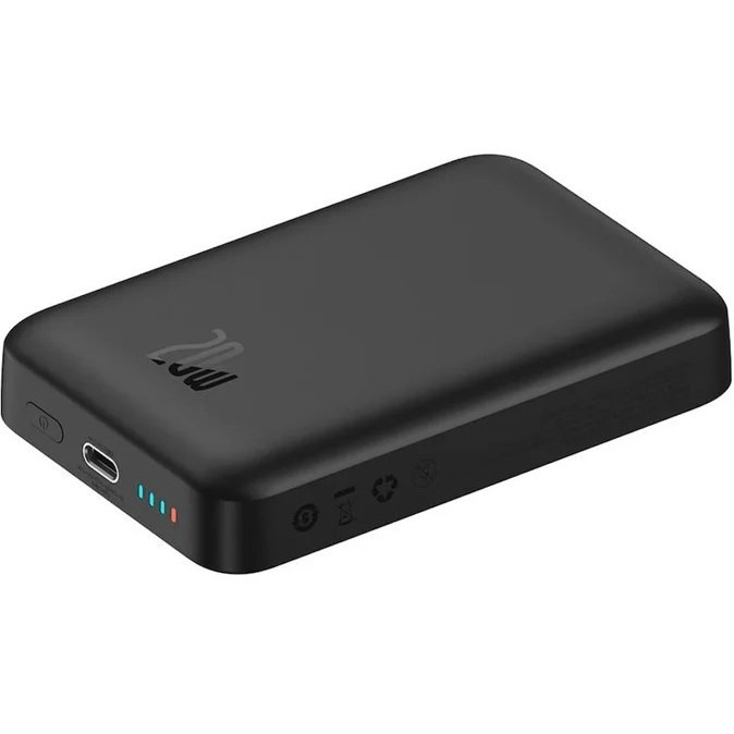 پاوربانک مغناطیسی فست شارژ بیسوس Baseus Magnetic Mini Wireless Power Bank 20W ظرفیت  10000 میلی آمپر ساعت