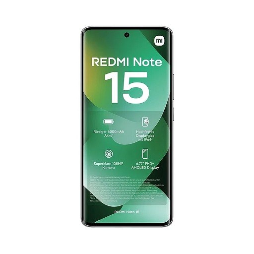 گوشی موبایل شیائومی مدل Redmi Note 15 4G دو سیم کارت ظرفیت 256 رم 8 گیگابایت