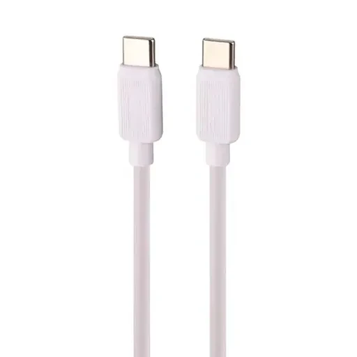 کابل شارژ USB-C به USB-C پرووان مدل ProOne PCC127 توان 60 وات طول 1 متر