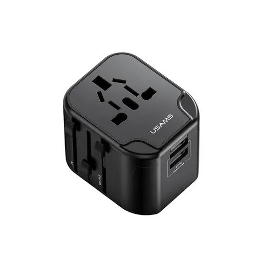 شارژر دیواری یوسمز مدل Usams US-CC173 با دو خروجی USB و توان 12 وات