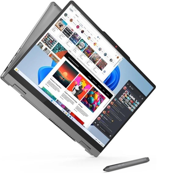لپ تاپ 14 اینچی لنوو مدل Lenovo Notebook IdeaPad 5 2 in 1 14IRU9 core 5 120U 16GB 512GB SSD