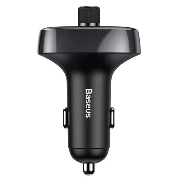 شارژر فندکی بیسوس با قابلیت پخش موسیقی و تماس مدل Baseus T Shaped S-09