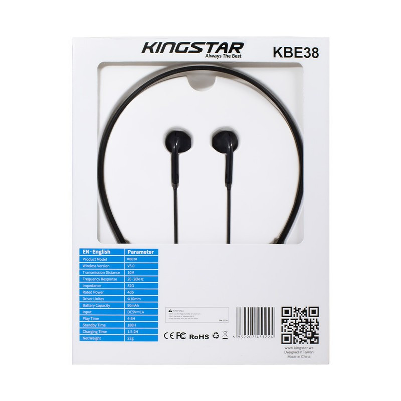 هدفون بی سیم کینگ استار KBE38