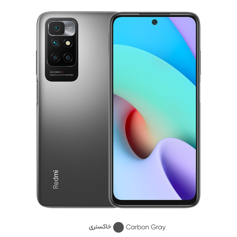 گوشی موبایل شیائومی 2022 Redmi 10 دوسیم کارت ظرفیت 128 گیگابایت و رم 6 گیگابایت