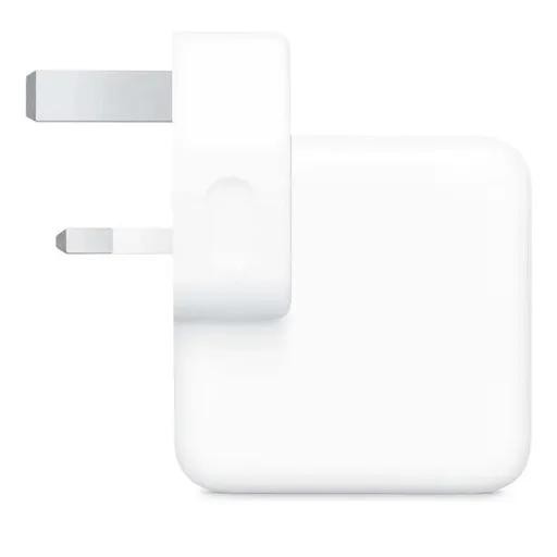 شارژر دیواری 35 وات اپل سه پین مدل Apple A2676 با دو خروجی USB-C (های کپی)