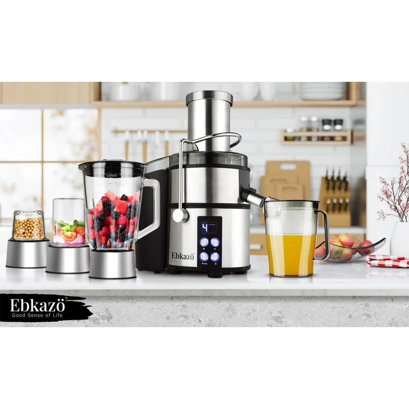 آبمیوه گیری چهار کاره ابکازو مدل Ebkazo FJ-1214