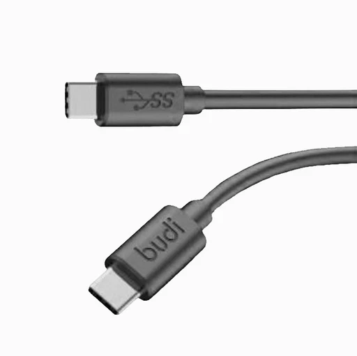 کابل تبدیل USB-C به ‌USB-C بودی مدل Budi DC536TT12B طول 1.2 متر