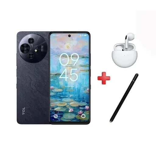 باندل TCL 50 5G NXTPAPER 256GB RAM 8GB  + قلم لمسی مدل Touch pen + هدفون بی سیم مدل Pro 6