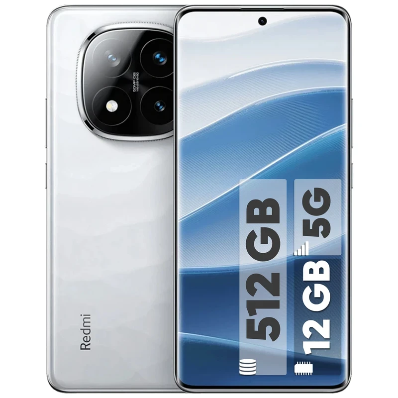 گوشی موبایل شیائومی مدل Redmi Note 14 Pro Plus 5G دوسیم کارت ظرفیت 512 رم 12 گیگابایت