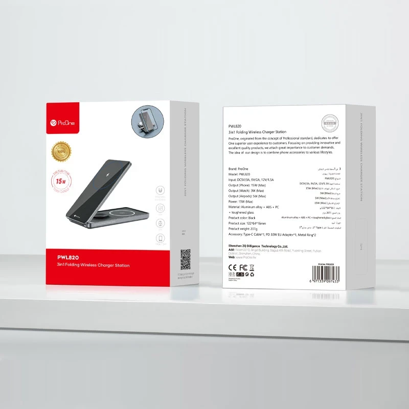 شارژر بی سیم پرووان مدل ProOne PWL820