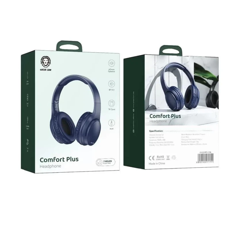 هدفون گرین لاین مدل Green Lion Comfort Plus