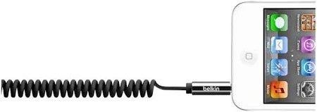 کابل صدا AUX بلکین AV10126cw06-BLK با طول 1.8 متر