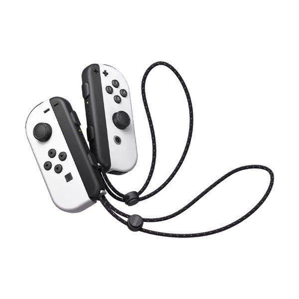 کنسول بازی دستی نینتندو مدل Switch OLED White Black Set