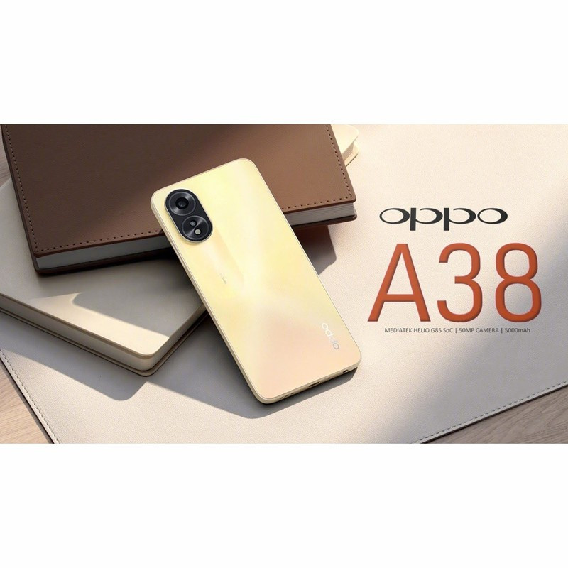 گوشی موبایل اوپو A38 دو سیم کارت ظرفیت 128 گیگابایت و رم 4 گیگابایت + بیمه