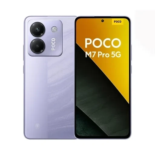 گوشی موبایل شیائومی مدل Poco M7 Pro 5G دوسیم کارت ظرفیت 256 گیگابایت و رم 12 گیگابایت