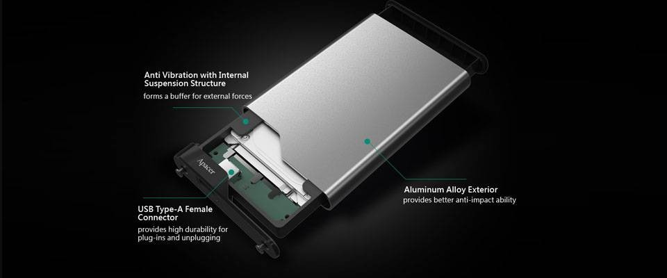 هارد اکسترنال اپیسر AC632 ظرفیت 1 ترابایت