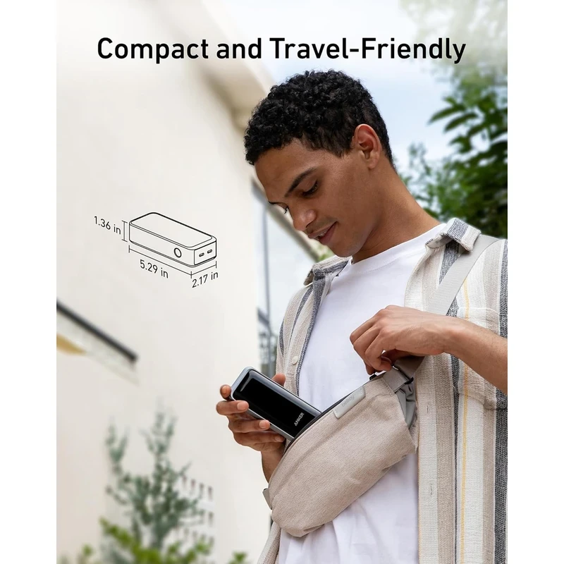 پاوربانک انکر مدل Anker Prime A1335 ظرفیت 12000 میلی آمپر ساعت