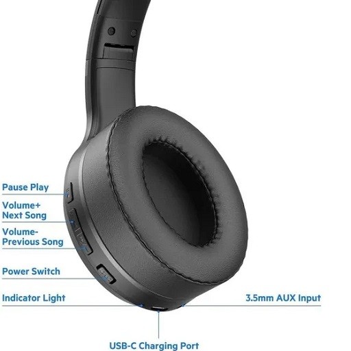 هدفون بلوتوثی بودی مدل Budi EP52B