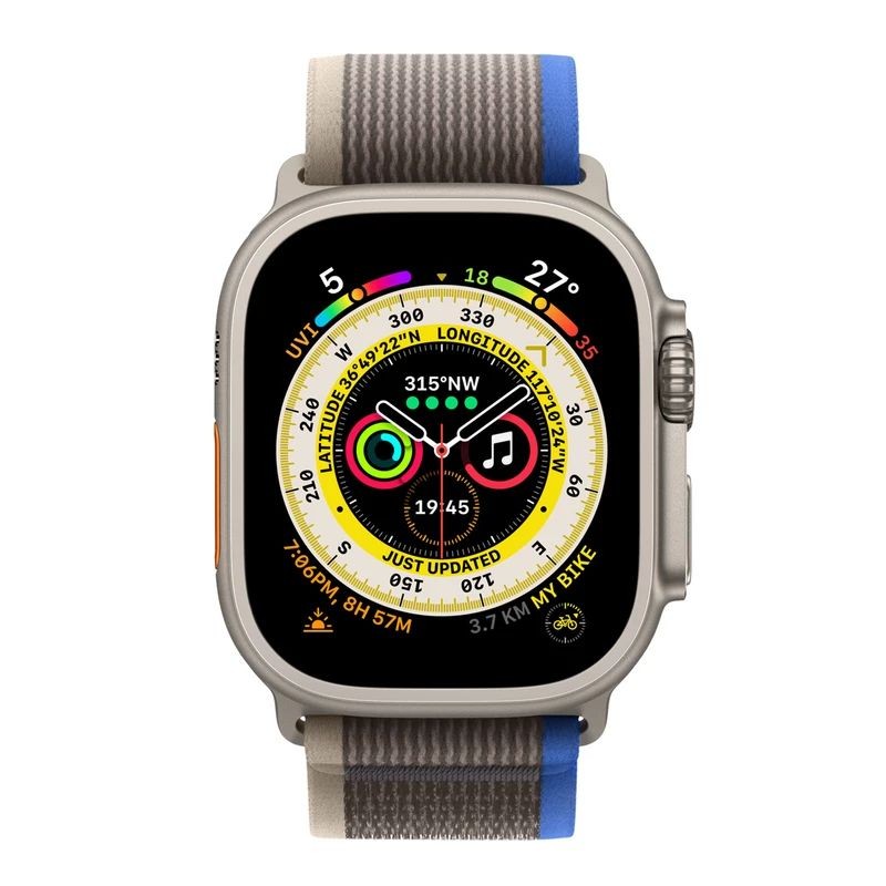 ساعت هوشمند اپل واچ Apple Watch Ultra 49mm با بند Trail loop