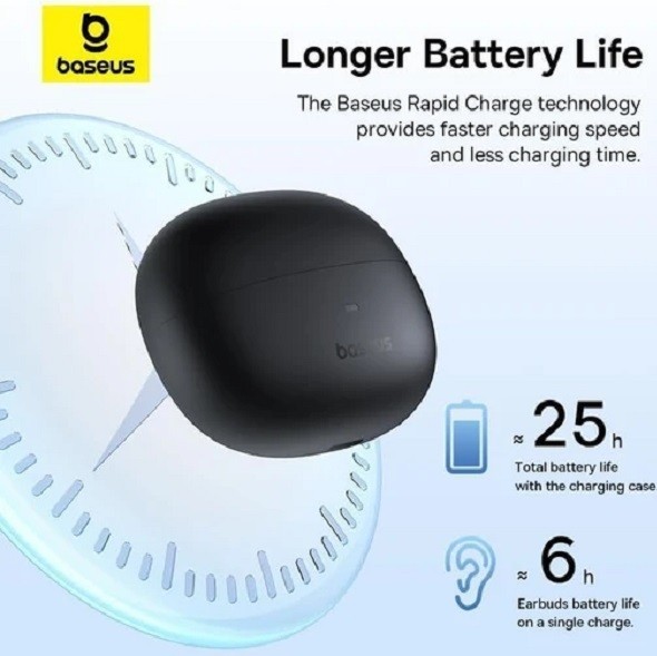 هدفون بی سیم باسئوس مدل Baseus AirGo AS01