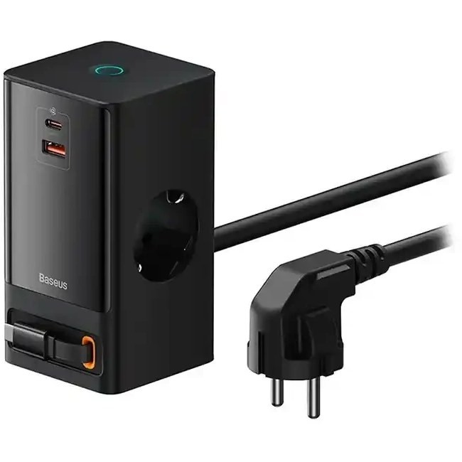 شارژر رومیزی باسئوس مدل Power Combo PSLR000301 با توان 65 وات