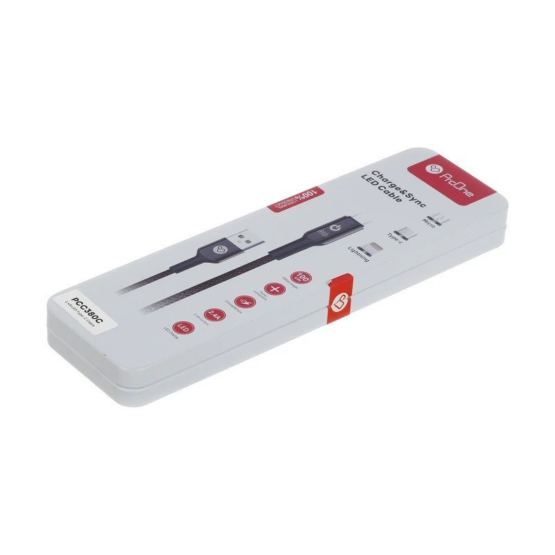 کابل USB به Type-C پرووان مدل ProOne PCC380C  طول 1 متر