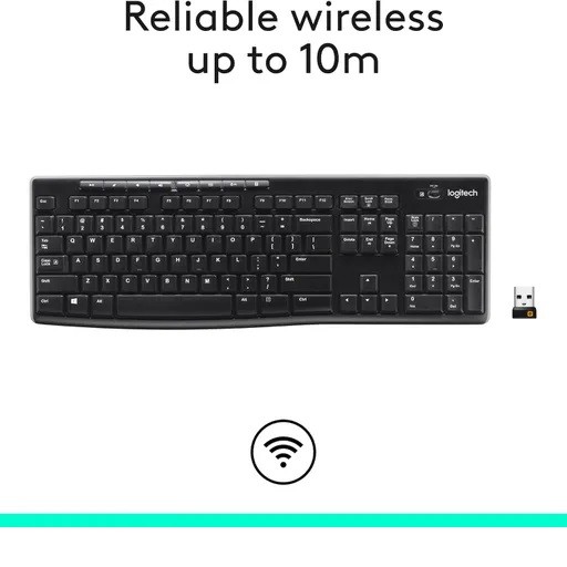 کیبورد بی سیم لاجیتک مدل Logitech K270