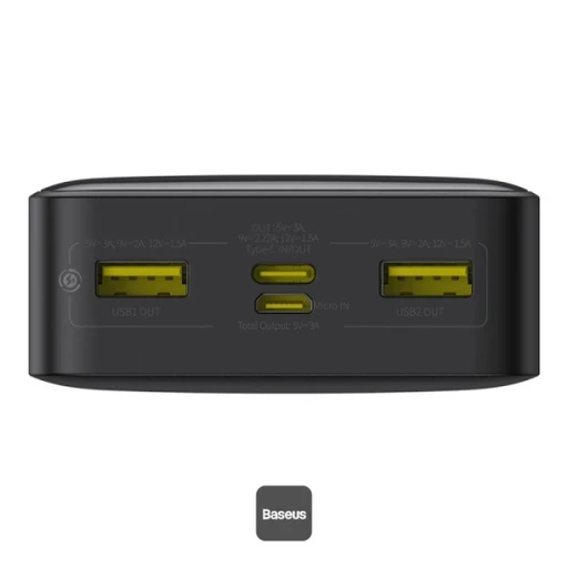 پاوربانک باسئوس مدل Baseus LiFePO4 Digital Display Power Bank 18400mAh 20W ظرفیت 18400 میلی آمپرساعت توان 20 وات