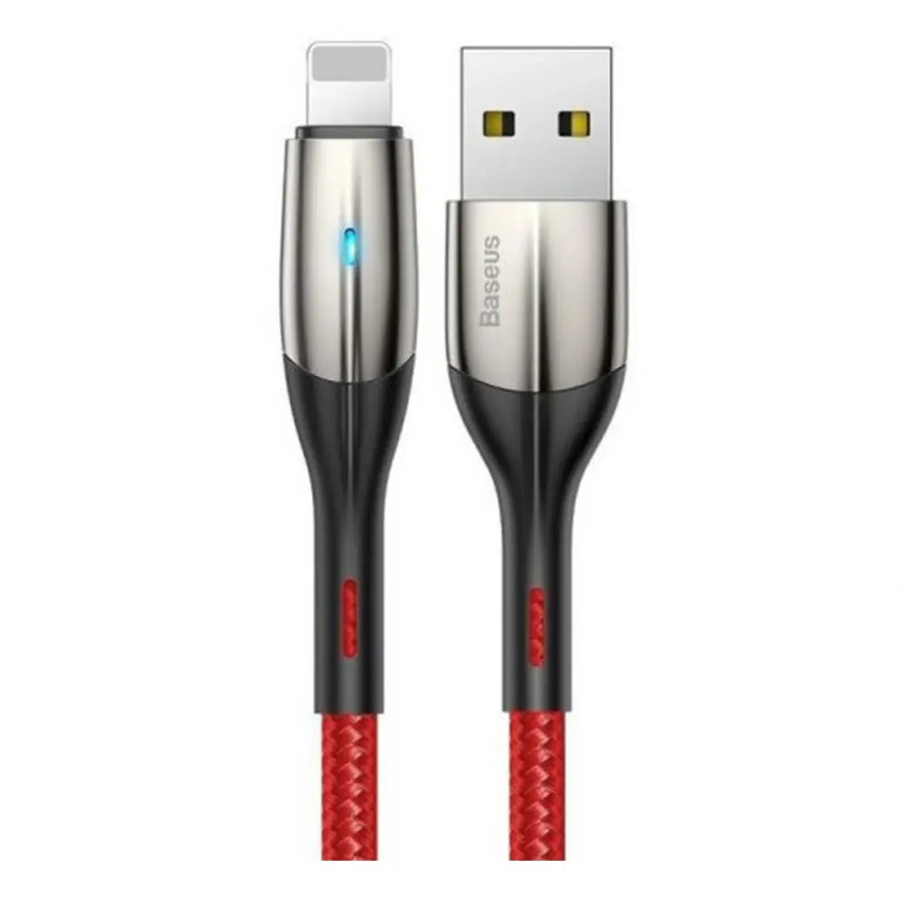 کابل تبدیل USB به لایتنینگ باسئوس مدل Horizontal Cable USB CALSP-B09 طول 1 متر