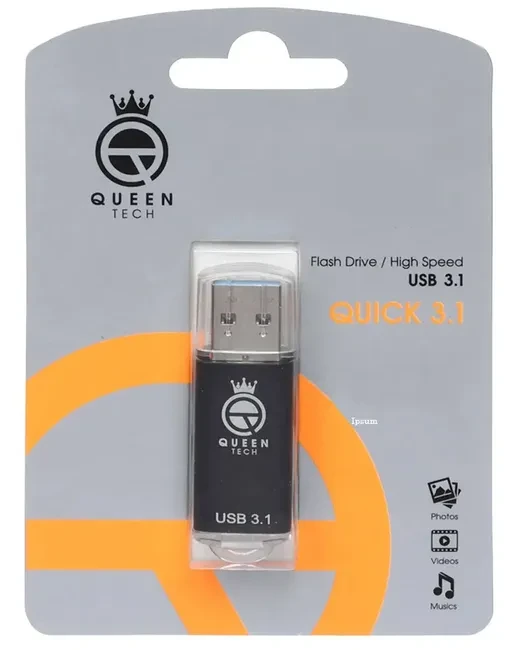 فلش مموری کویین تک مدل Quick 3.1 ظرفیت 128 گیگابایت