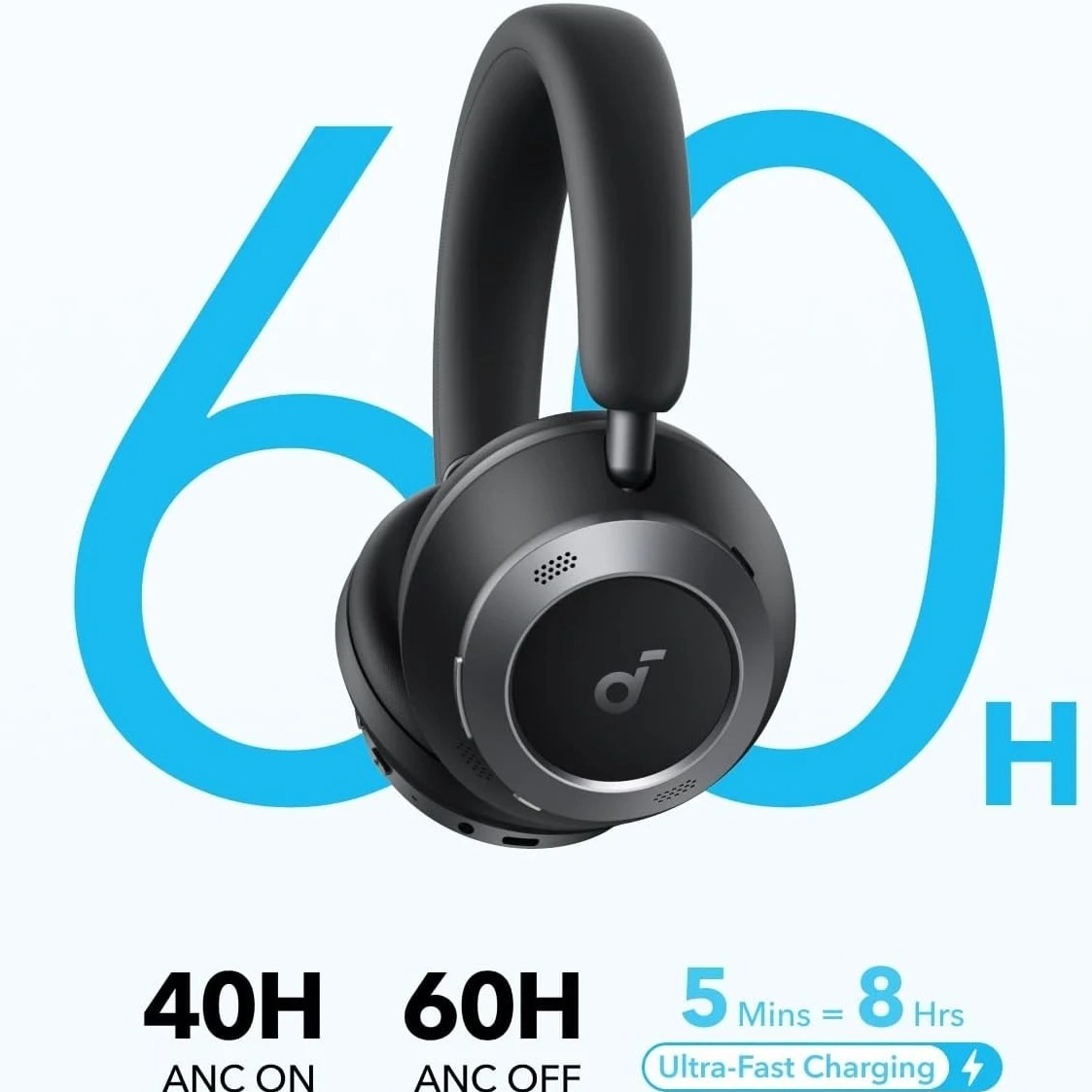 هدفون بی سیم انکر مدل Space One Pro A3062 به همراه کیف هدفون