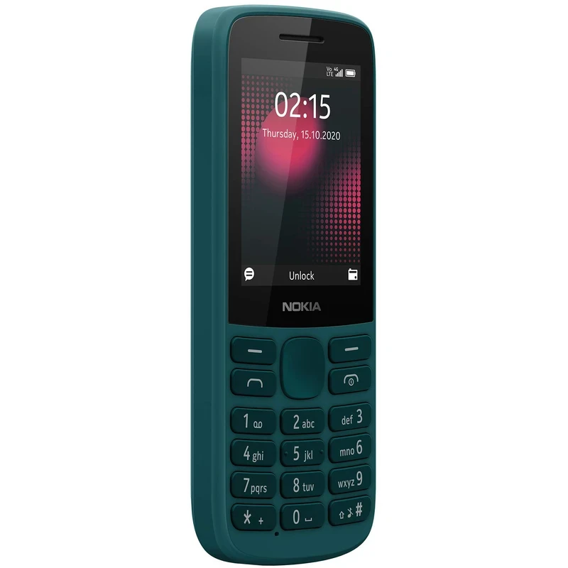 گوشی موبایل نوکیا مدل Nokia 215 4G دو سیم کارت ظرفیت 128 مگابایت و رم 64 مگابایت-مونتاژ ایران