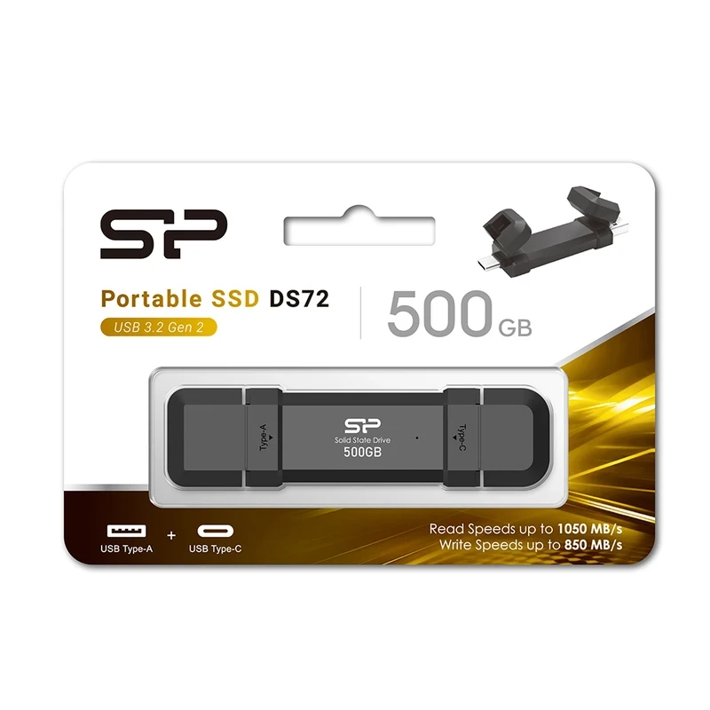 اس اس دی اکسترنال سیلیکون پاور مدل DS72 USB 3.0 ظرفیت 500 گیگابایت
