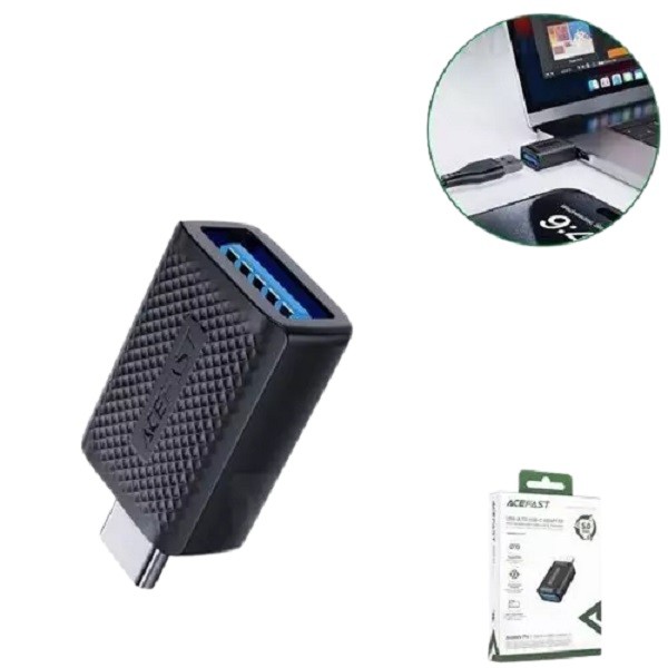تبدیل OTG تایپ سی به USB3.0 ایس فست مدل J1 Acewire Pro
