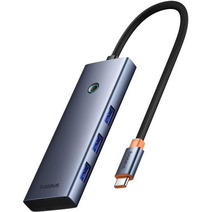 هاب 7 پورت باسئوس  Ultrajoy دارای USB A3*3+HDMI+PD+SD/TF