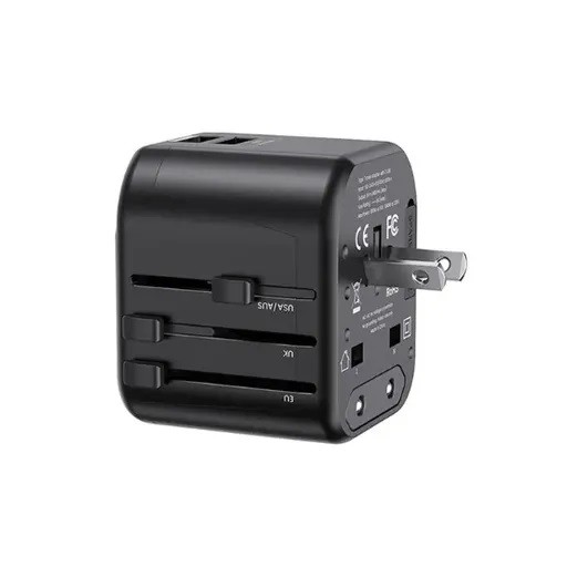 شارژر دیواری یوسمز مدل Usams US-CC173 با دو خروجی USB و توان 12 وات