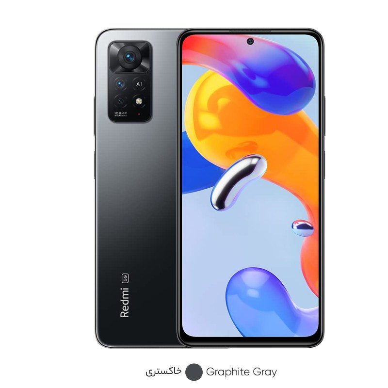 گوشی موبایل شیائومی Redmi Note 11 Pro 5G ظرفیت 128 گیگابایت و رم 6 گیگابایت