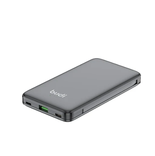 پاوربانک  20 وات بودی مدل Budi PB088B ظرفیت  10000 میلی آمپر ساعت