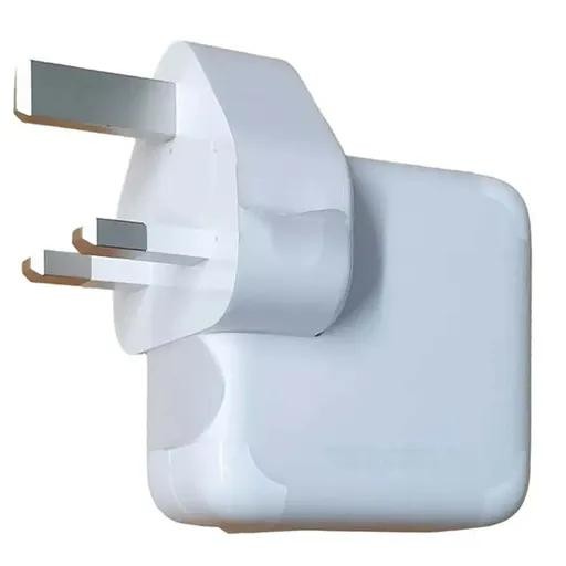 شارژر دیواری 35 وات اپل سه پین مدل Apple A2676 با دو خروجی USB-C (اورجینال)