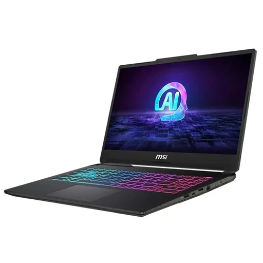 لپ تاپ 15.6 اینچی ام اس آی مدل MSI Cyborg 15 AI A1VEK Ultra 7 155H 16GB DDR5 1TB SSD 6GB RTX4050