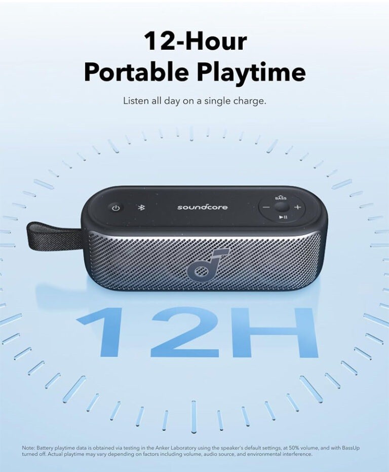 اسپیکر بلوتوثی انکر مدل ANKER SOUNDCORE MOTION 100 A3133