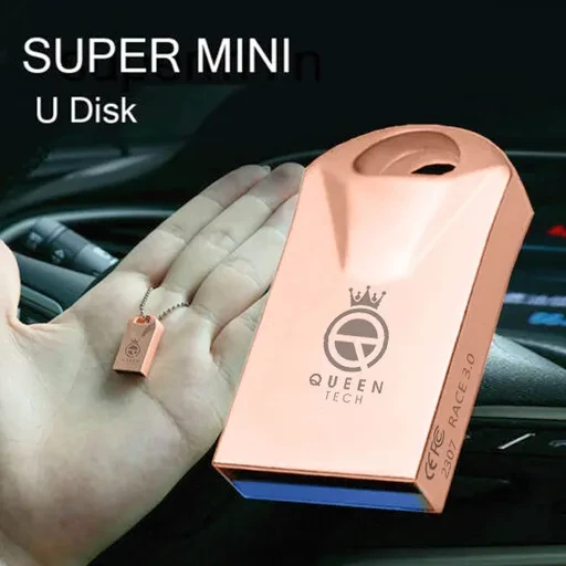 فلش مموری کویین تک مدل Queen Tech Race USB 3.0 ظرفیت 128 گیگابایت